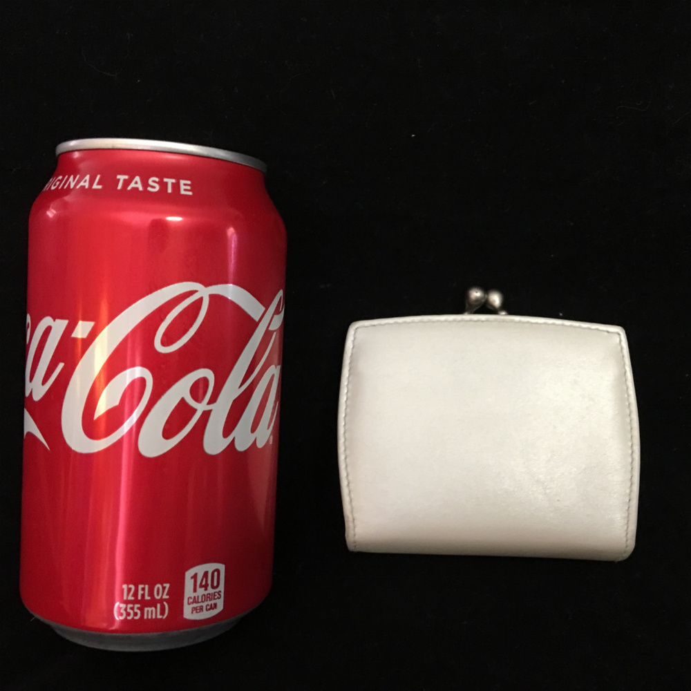 SOLD! COACH Madison Ivory Leather Mini Coin Purse - Picture 5 of 8